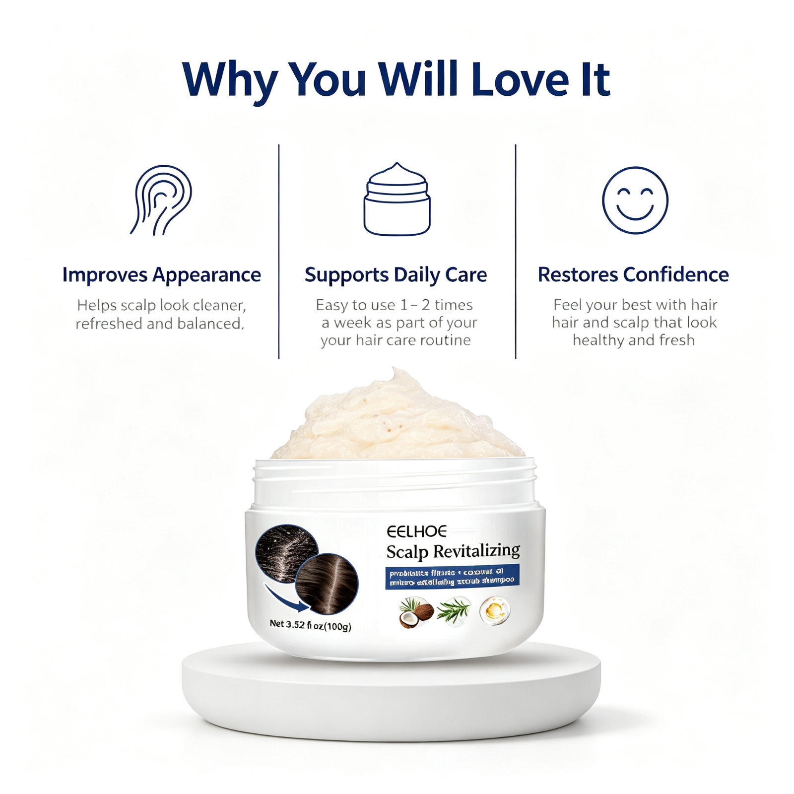 Scalp Exfoliating Scrub, Gentl - Hair Care Dandruff review and price
