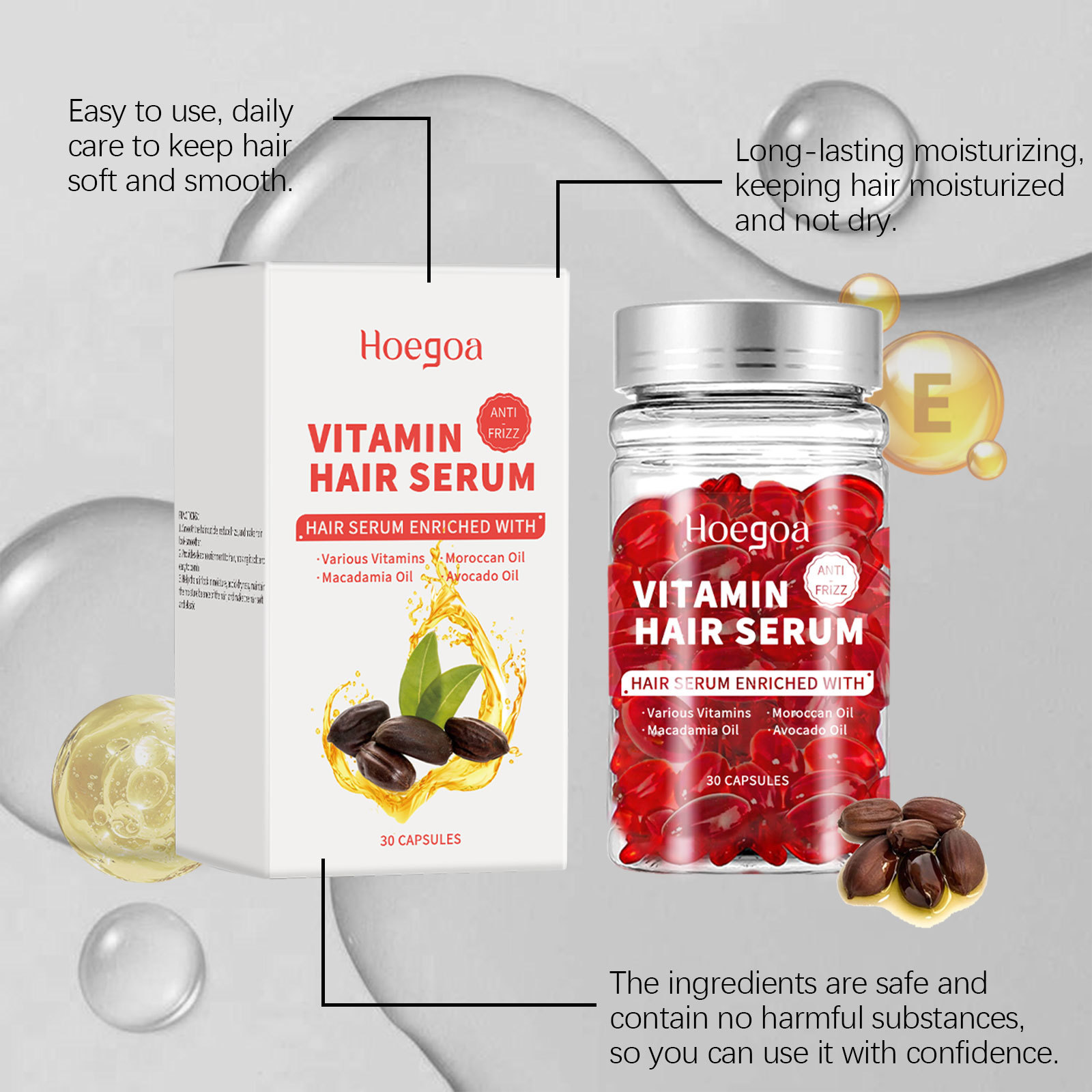 Vitamin Hair Care Serum Capsul - Hair Care Lotion review and price
